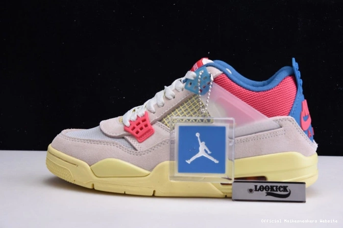 Official Maikesneakers Ice Jordan Union 4 Retro Air Guava DC9533-800 0727